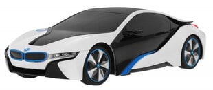 Kaugjuhitav auto BMW i8, valge цена и информация | Игрушки для мальчиков | kaup24.ee