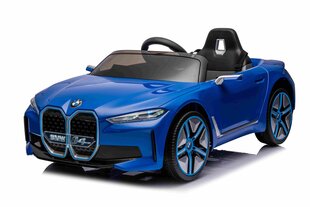 Автомобиль BMW I4 с дистанционным управлением, синий цена и информация | Игрушки для мальчиков | kaup24.ee