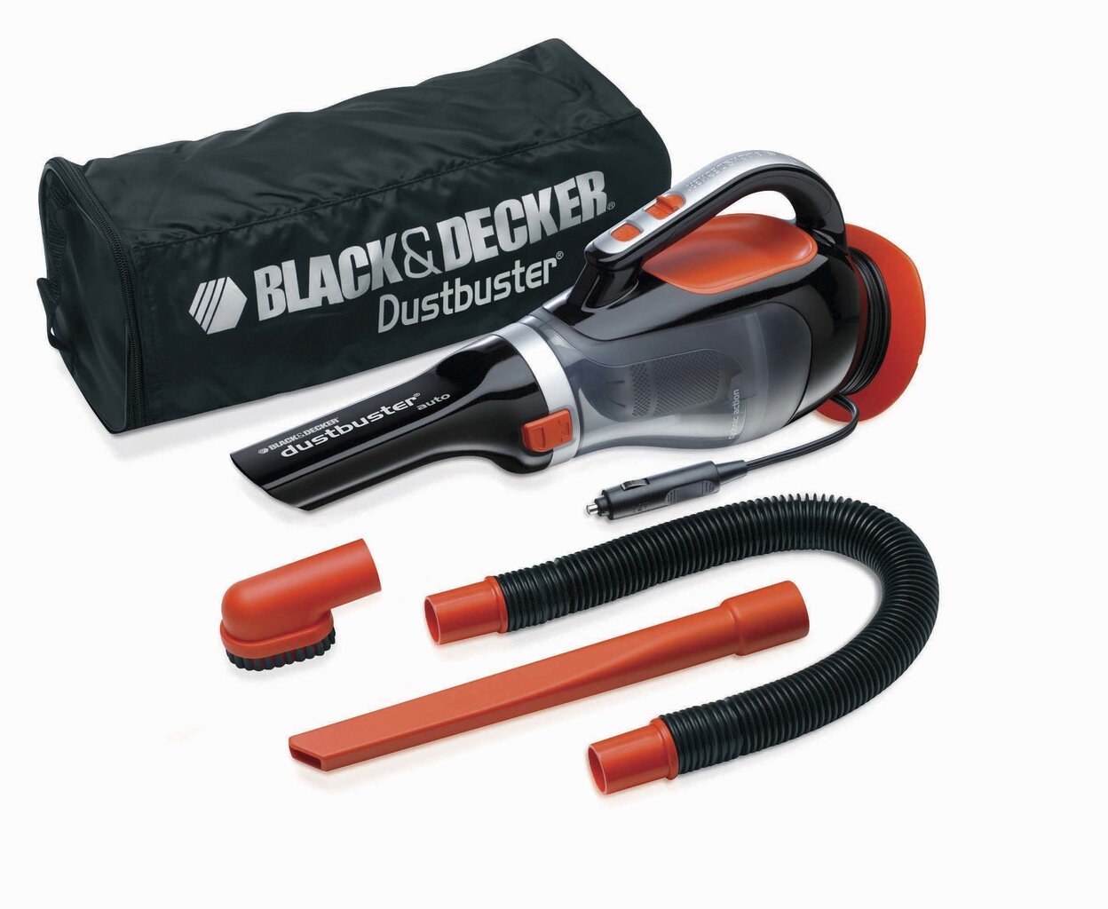 Auto tolmuimeja Black&Decker DustBuster ADV1200-XK цена и информация | Turvasüsteemid ja 12V seadmed | kaup24.ee