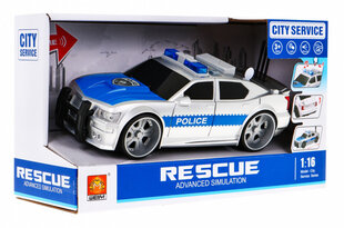 Полицейская машина со звуковыми и световыми эффектами цена и информация | Игрушки для мальчиков | kaup24.ee