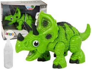 Interaktiivne dinosaurus - Triceratops, roheline hind ja info | Poiste mänguasjad | kaup24.ee