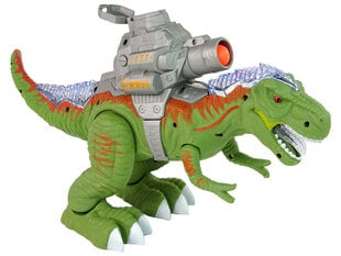 Динозавр с катапультой, зеленый цена и информация | Игрушки для мальчиков | kaup24.ee