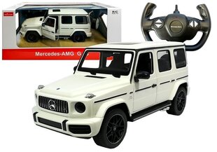 Kaugjuhitav auto Mercedes G63, valge hind ja info | Poiste mänguasjad | kaup24.ee