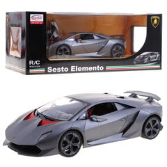 Kaugjuhitav auto Lamborghini Sesto Elemento, 1:14, hõbedane hind ja info | Poiste mänguasjad | kaup24.ee