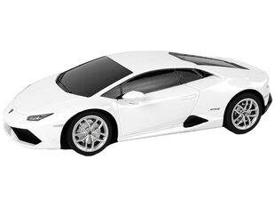 Kaugjuhitav auto Lamborghini Huracan, 1:24, valge hind ja info | Poiste mänguasjad | kaup24.ee