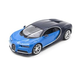 Kaugjuhitav auto Bugatti Chiron, 1:14, sinine hind ja info | Poiste mänguasjad | kaup24.ee