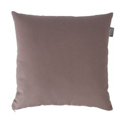 Pillow MY COTTON 45x45cm, light beige/brown цена и информация | Декоративные подушки и наволочки | kaup24.ee