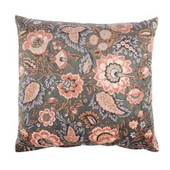 Pillow HOLLY 45x45cm, blooming flowers цена и информация | Декоративные подушки и наволочки | kaup24.ee