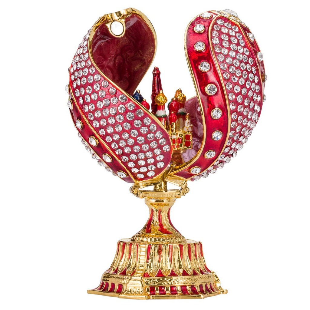 Faberge stiilis keerdmuna Saint-Basili katedraaliga цена и информация | Muud kingitused | kaup24.ee