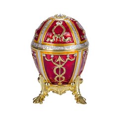 Faberge stiilis muna, ehtekarp Roosinupp hind ja info | Muud kingitused | kaup24.ee
