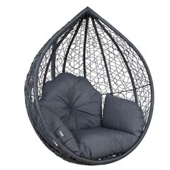 Подушка на подвесное кресло DROPLET, темно-серый цена и информация | Подушки, наволочки, чехлы | kaup24.ee