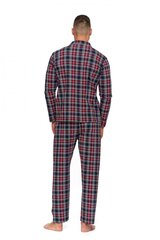 Пижама для мужчин Moraj, чёрная/красная, в клетку цена и информация | Мужские халаты, пижамы | kaup24.ee
