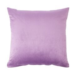 Pillow VELVET 2, 45x45cm, purple цена и информация | Декоративные подушки и наволочки | kaup24.ee