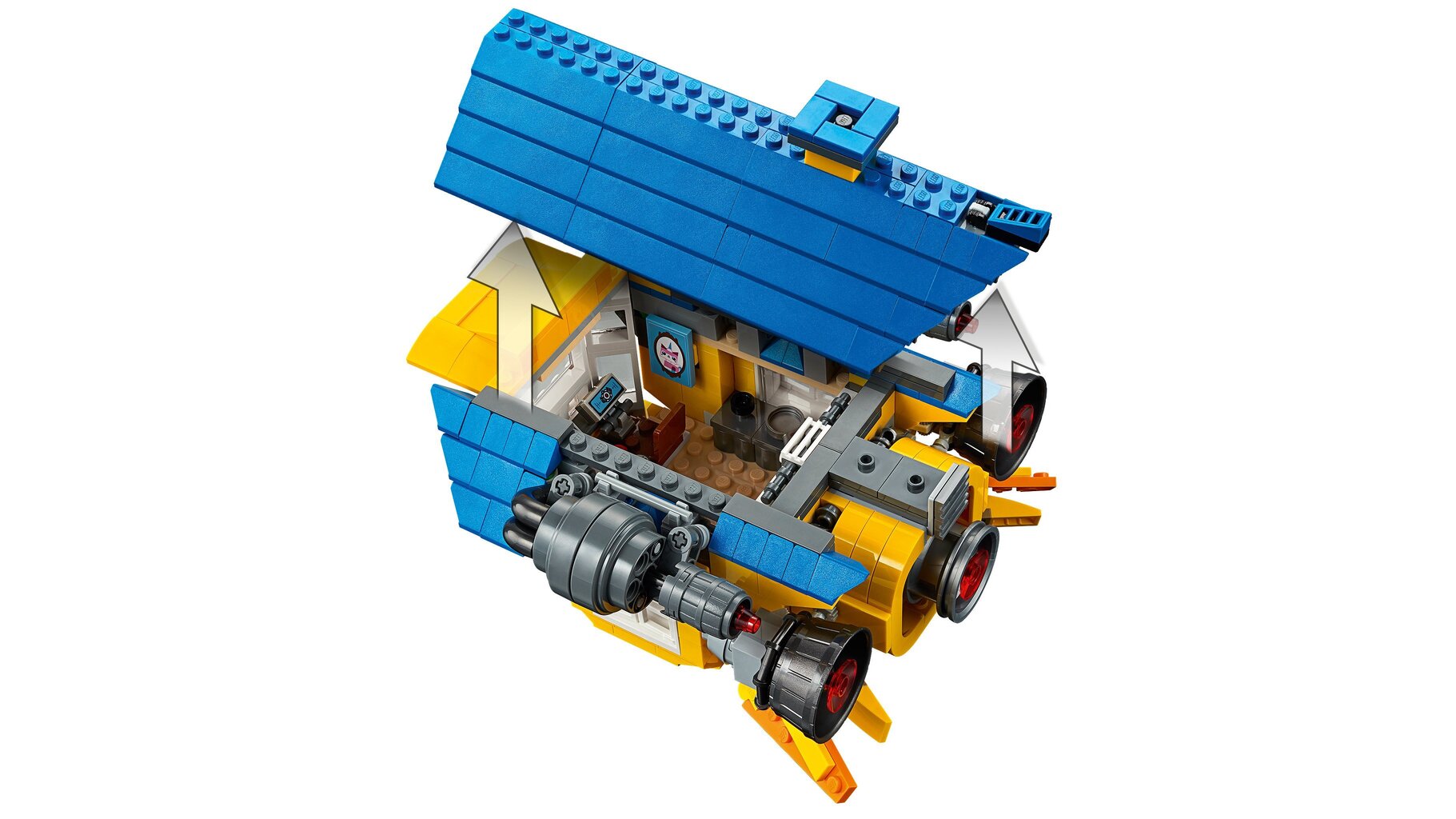 70831 LEGO® MOVIE 2 Emmetti unistuste maja / päästerakett hind ja info | Klotsid ja konstruktorid | kaup24.ee