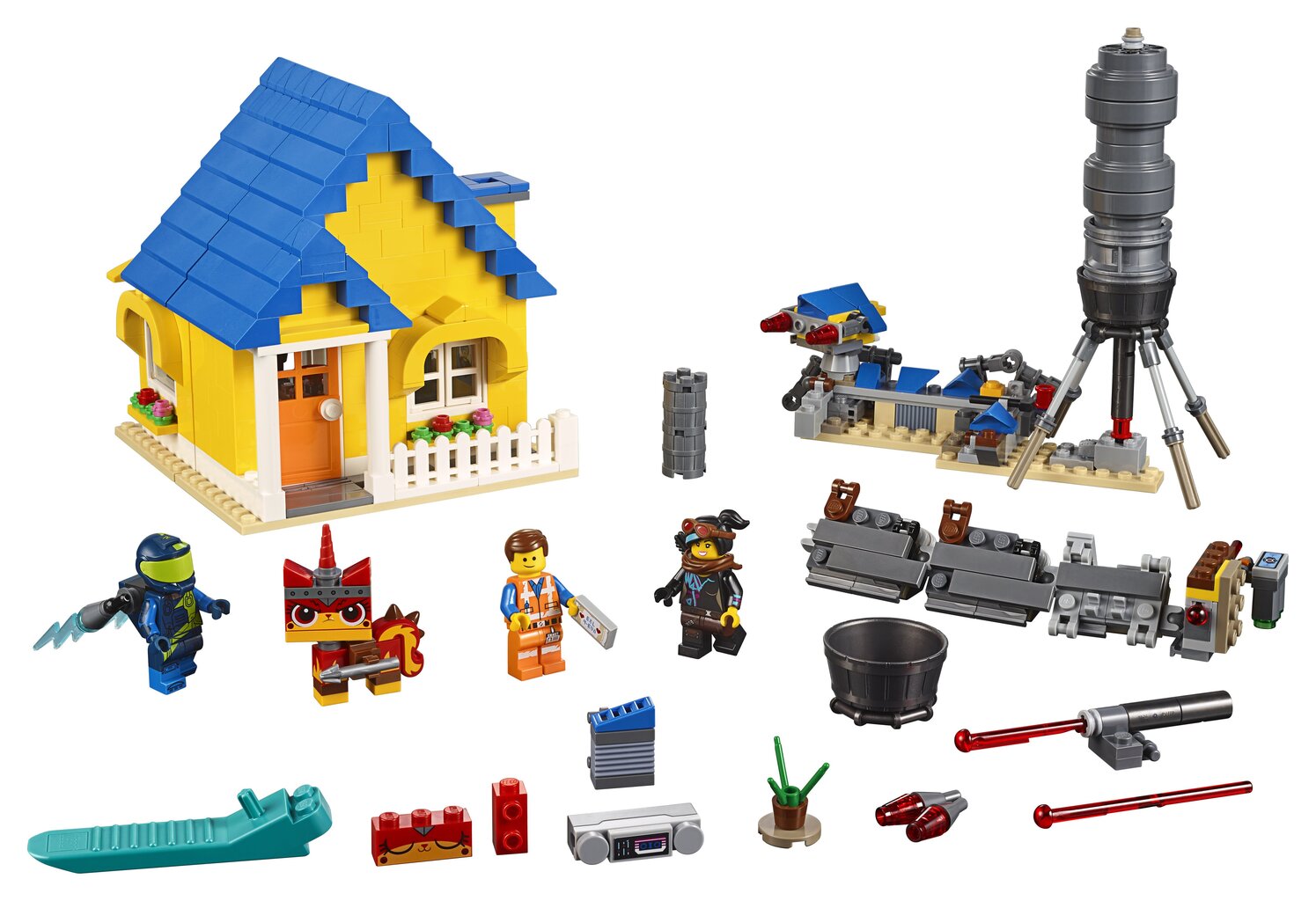 70831 LEGO® MOVIE 2 Emmetti unistuste maja / päästerakett hind ja info | Klotsid ja konstruktorid | kaup24.ee