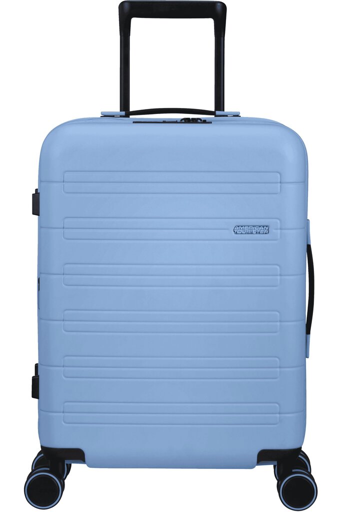 Väike kohver American Tourister Novastream Spinner, S, Pastel Blue/sinine hind ja info | Kohvrid, reisikotid | kaup24.ee