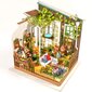 Puidust kokkupandav miniatuur - roombox Miller's flower house RB007e цена и информация | Klotsid ja konstruktorid | kaup24.ee