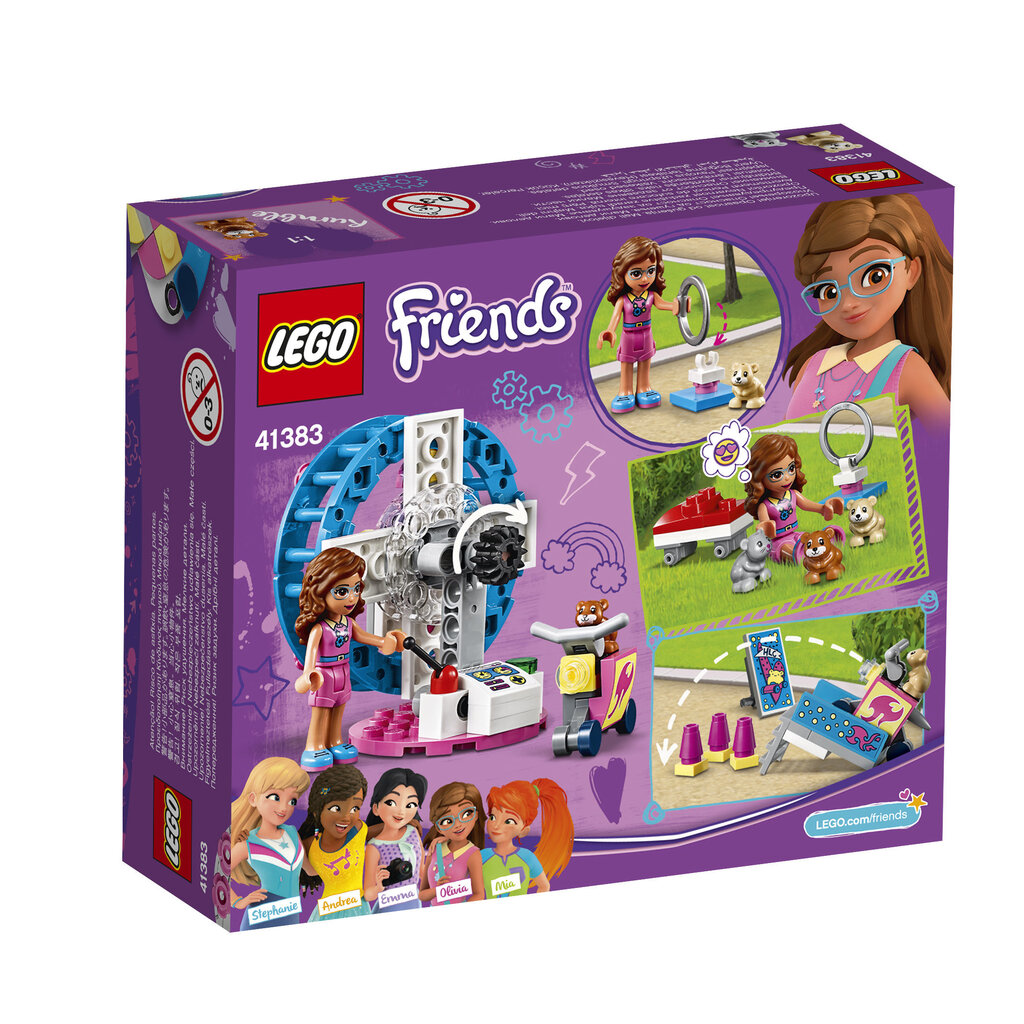 41383 LEGO® Friends Olivia hamstri mänguväljak цена и информация | Klotsid ja konstruktorid | kaup24.ee