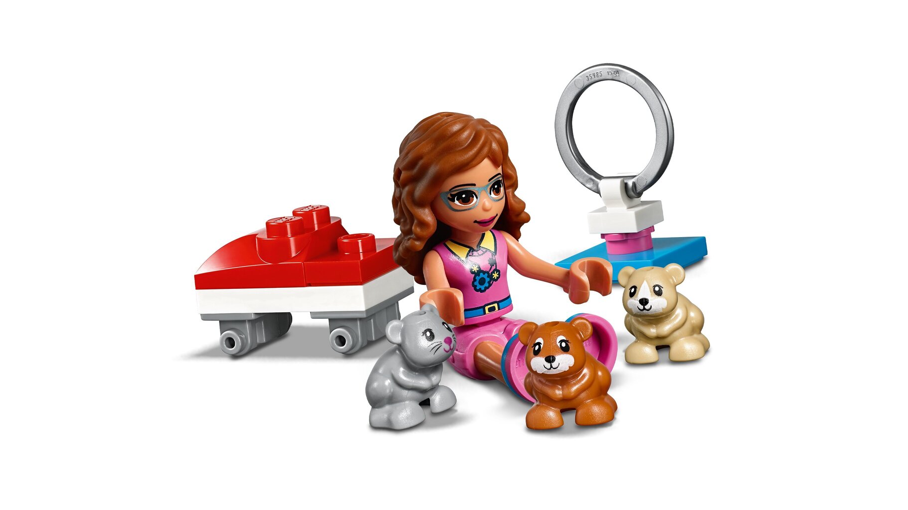 41383 LEGO® Friends Olivia hamstri mänguväljak цена и информация | Klotsid ja konstruktorid | kaup24.ee