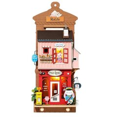 Puidust kokkupandav miniatuur - roombox Love Post Office RDS021e цена и информация | Конструкторы и кубики | kaup24.ee
