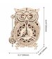 Puidust 3D pusle TM Varvikas - Owl Clock RK004e цена и информация | Klotsid ja konstruktorid | kaup24.ee