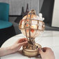 Puidust 3D pusle TM Varvikas - Luminous Globe RK009e hind ja info | Klotsid ja konstruktorid | kaup24.ee