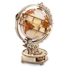 Puidust 3D pusle TM Varvikas - Luminous Globe RK009e hind ja info | Klotsid ja konstruktorid | kaup24.ee