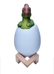 Öölamp, LED öölamp dinosaurus munas, 16 värvitooni, USB laetav. hind ja info | Lastetoa valgustid | kaup24.ee