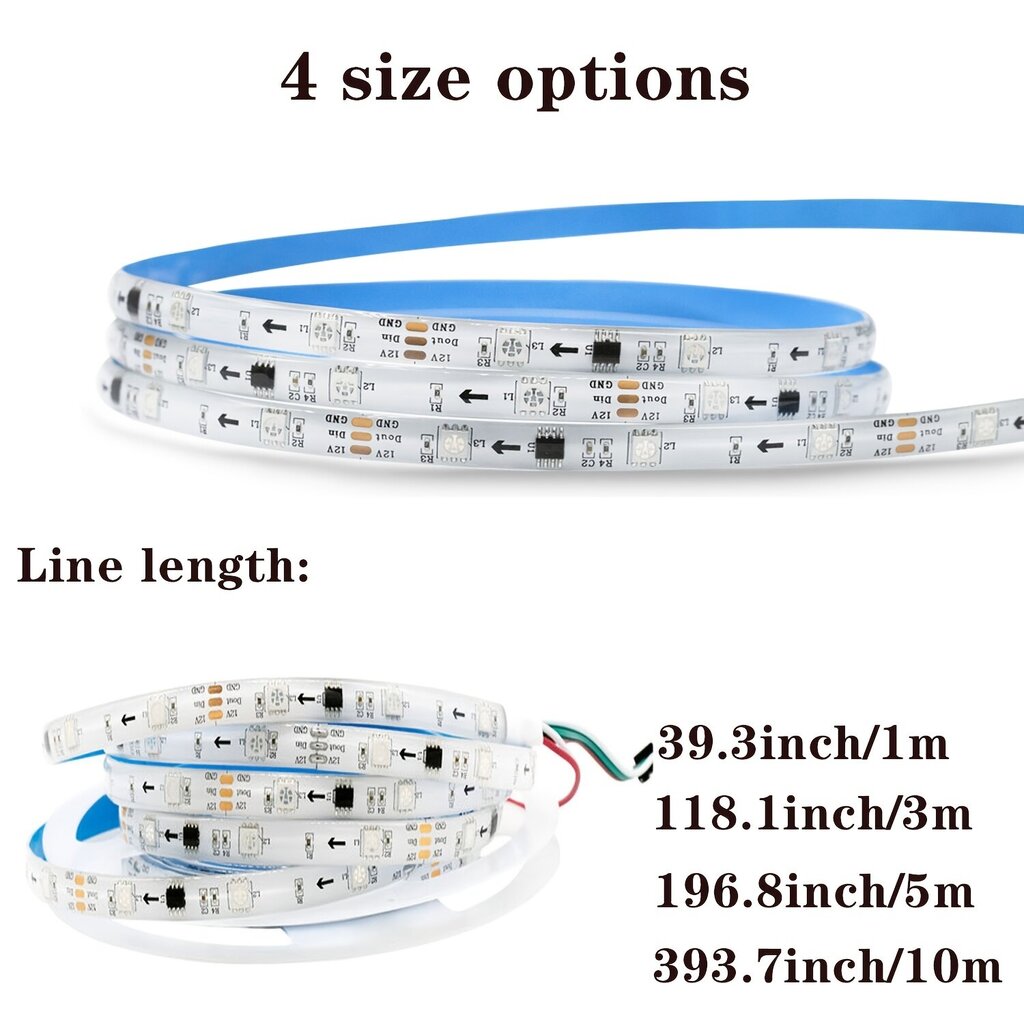 LED-riba, 1 m hind ja info | LED ribad | kaup24.ee