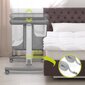 Kolm-ühes voodi + võrevoodi 81 x 85 cm hall Lionel Aurora hind ja info | Reisivoodid, mänguaedikud | kaup24.ee