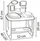Hoolduskeskus elektroonilise tahvelarvutiga + 24 tarvikut Smoby Baby Care цена и информация | Tüdrukute mänguasjad | kaup24.ee