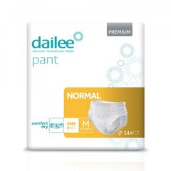 Mähkmed Dailee Pant Premium Normal M, 14 tk hind ja info | Mähkmed, hügieenisidemed, ühekordsed linad täiskasvanutele | kaup24.ee