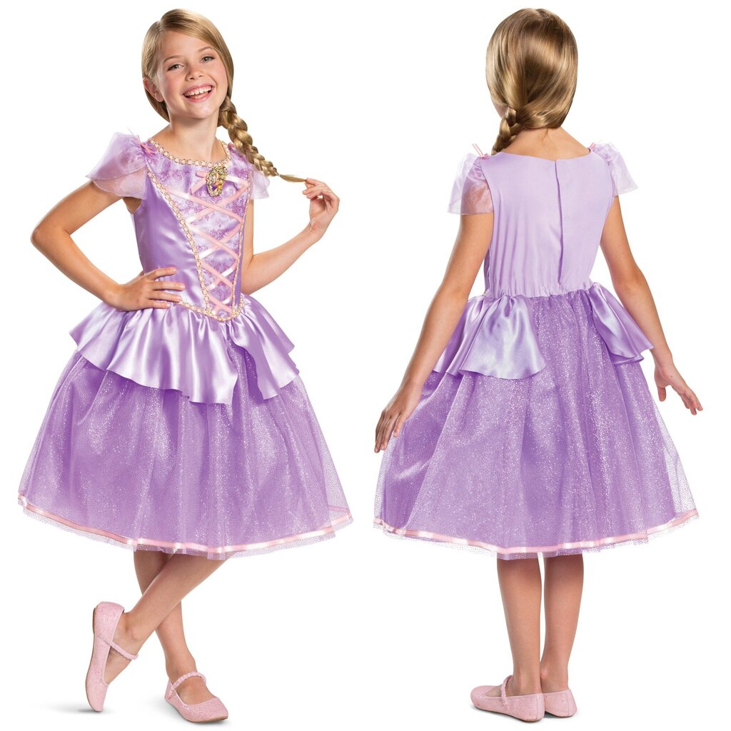 Karnevali kostüüm Disney Rapunzel 109-123 cm 5-6 aastane hind ja info | Karnevali kostüümid | kaup24.ee