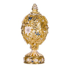 Faberge stiilis muna lillede ja liblikatega hind ja info | Muud kingitused | kaup24.ee