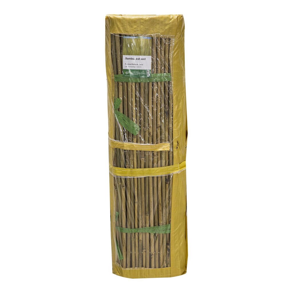 Rull bambusaed IN GARDEN, 2x3m, naturaalne bambus D14/16mm, ühendustraat läbi bambuse hind ja info | Aiad ja tarvikud | kaup24.ee
