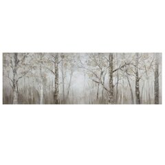 Масляная картина 50x150 см, лес цена и информация | Картины, живопись | kaup24.ee
