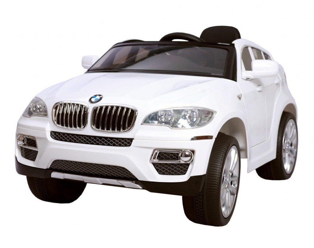 Elektriline auto lastele BMW X6, valge hind ja info | Laste elektriautod | kaup24.ee