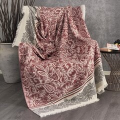 Pleed DOLCE 100% Türgi puuvill, punane 150x210cm цена и информация | Покрывала, пледы | kaup24.ee