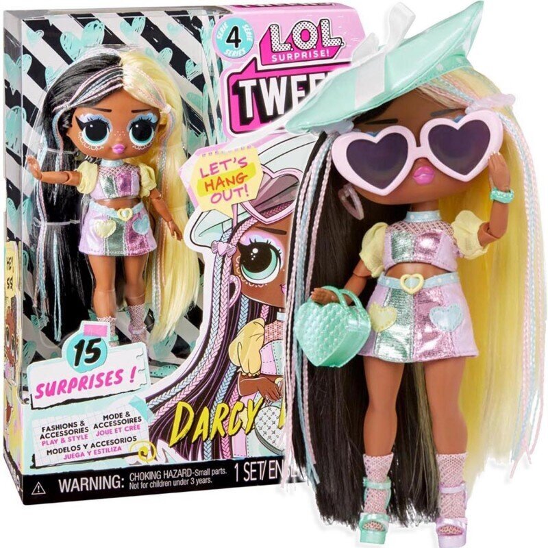 Nukk "LOL Surprise Tweens Darcy Blush Series 4" hind ja info | Tüdrukute mänguasjad | kaup24.ee