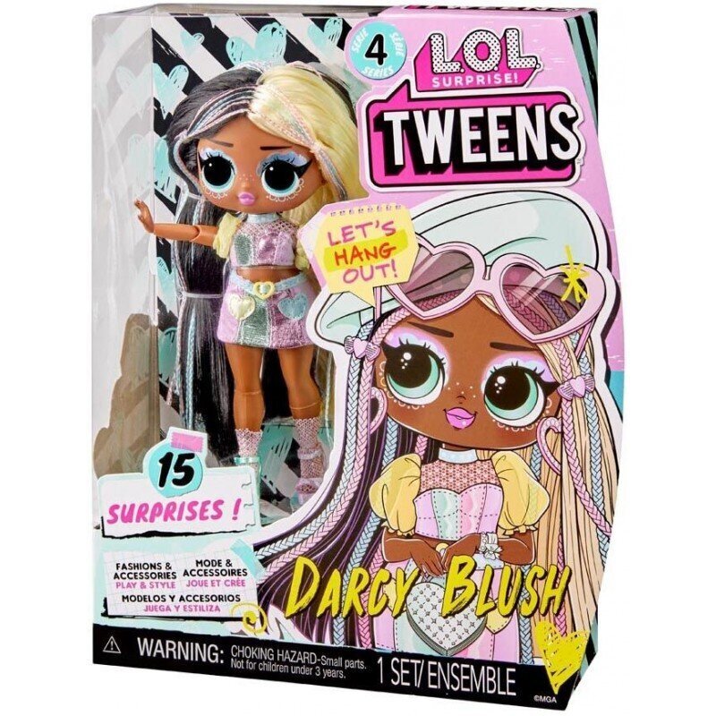 Nukk "LOL Surprise Tweens Darcy Blush Series 4" hind ja info | Tüdrukute mänguasjad | kaup24.ee