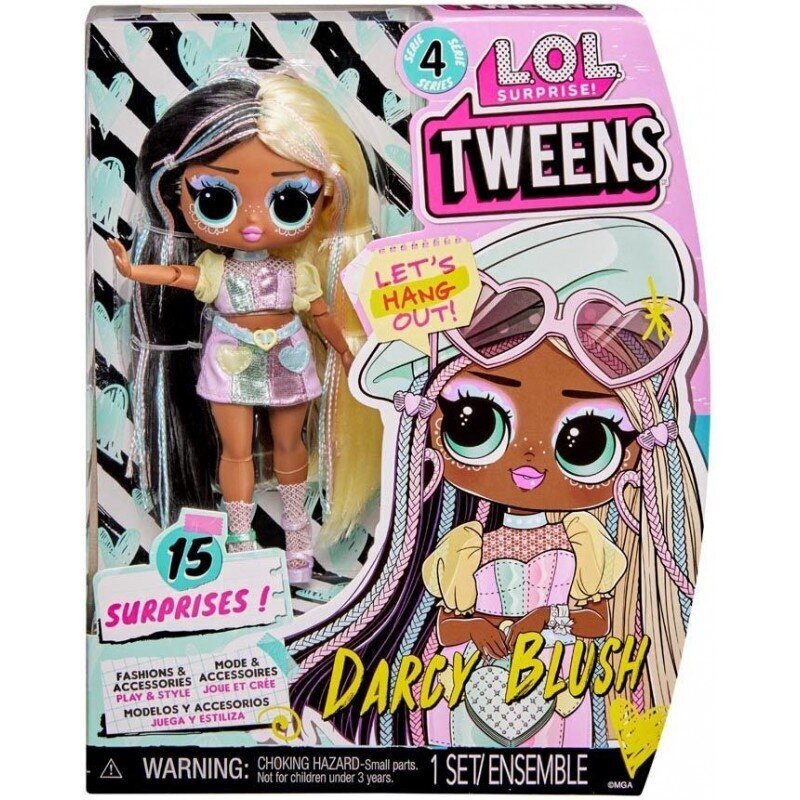 Nukk "LOL Surprise Tweens Darcy Blush Series 4" hind ja info | Tüdrukute mänguasjad | kaup24.ee
