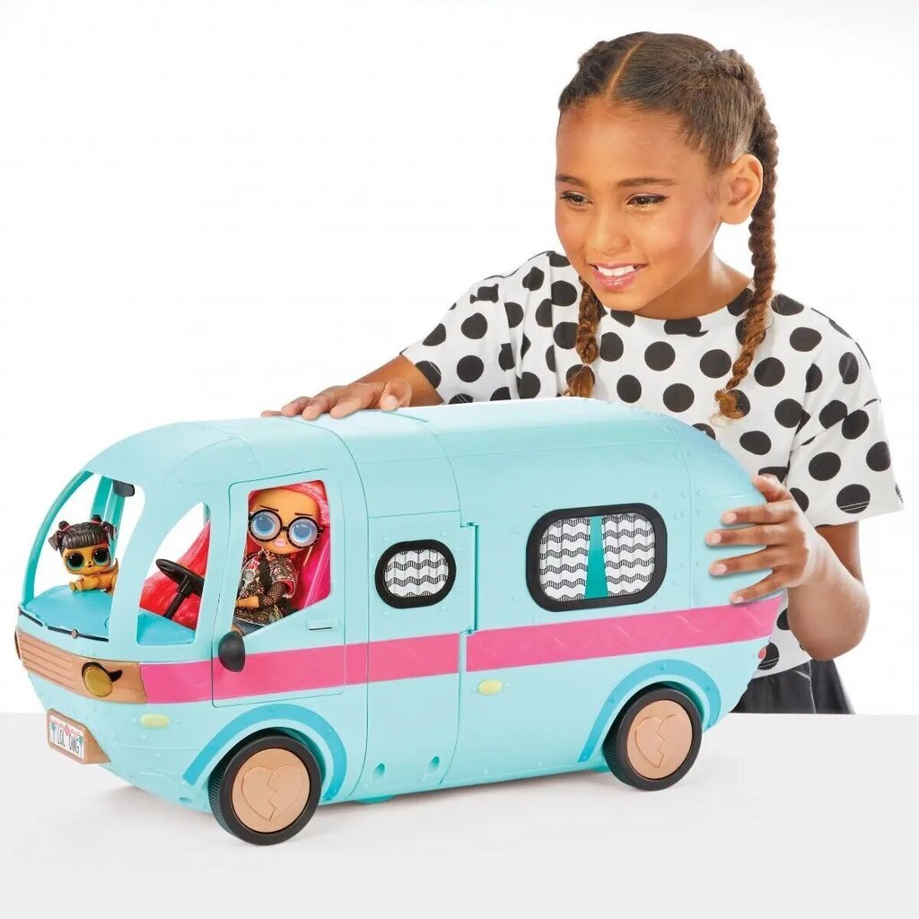 Mängukomplekt "L.O.L. Surprise Glam N Go Camper" hind ja info | Tüdrukute mänguasjad | kaup24.ee