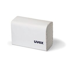 Klaasipuhastussalvrätid Uvex täidis puhastusjaamale 9970002, 700 tk. hind ja info | Prillide ja läätsede tarvikud | kaup24.ee