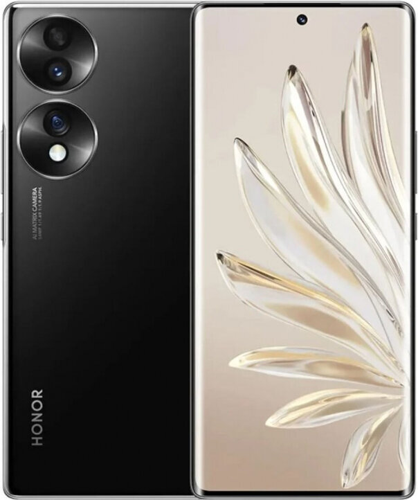 Honor Smartphone Honor 70 Black 8 GB RAM 256 GB Qualcomm Snapdragon 6,67" ARM Cortex-A55 hind ja info | Telefonid | kaup24.ee