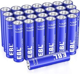 Patareid, EBL, AA, Alkaline, 2700 mAh, 16 tk hind ja info | Patareid | kaup24.ee