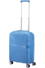 Чемодан для ручной клади American Tourister Starvibe Spinner Tranquil Blue, 55 см цена и информация | Чемоданы, дорожные сумки | kaup24.ee