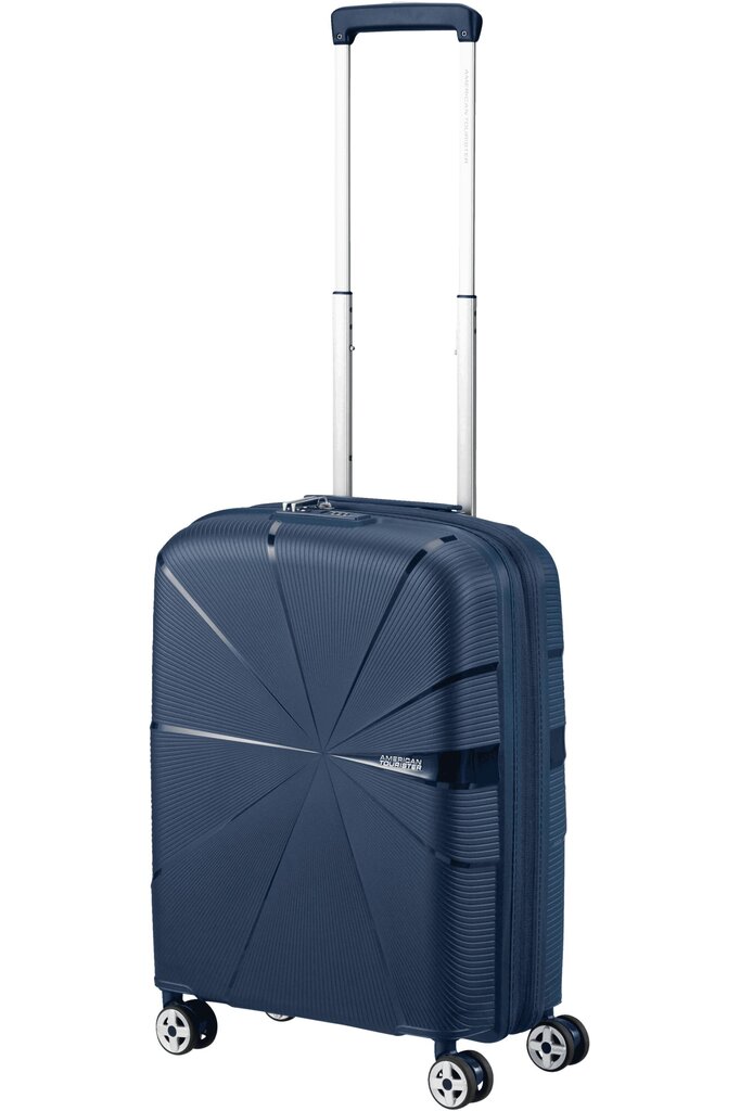 Väike kohver American Tourister Starvibe Spinner S, 55cm, sinine hind ja info | Kohvrid, reisikotid | kaup24.ee