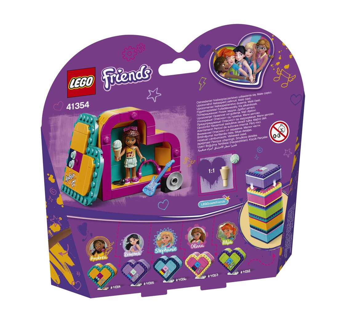 41354 LEGO® Friends Andrea südamekarp hind ja info | Klotsid ja konstruktorid | kaup24.ee