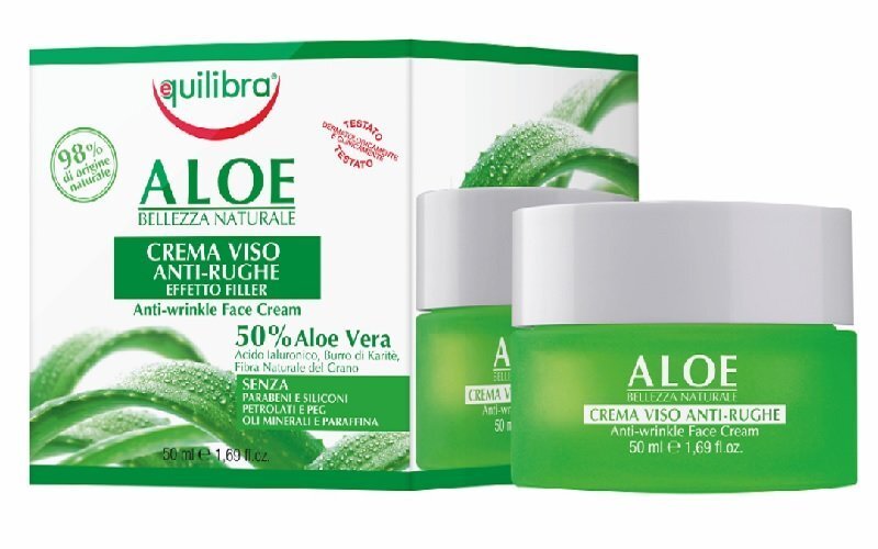 Kortsudevastane näokreem Equilibra Aloe Bellezza Naturale 50 ml hind ja info | Näokreemid | kaup24.ee