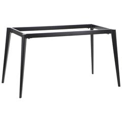 Metallraam lauale või lauale NY-A385, 115x64x72 cm, must hind ja info | Mööblijalad | kaup24.ee